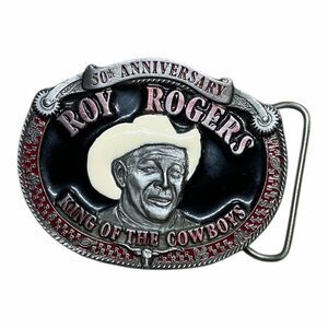 Roy Rogers "King of the Cowboys" 50th Anniversary belt buckle 7978/10,000